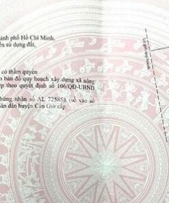 Chính chủ bán 3 miếng đất tại huyện Cần Giờ, đã đổi sổ mới